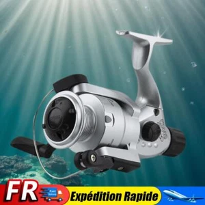 Fishing Spinning Reel 5.1/1 Gear Ratio Metal Spool Carp Fishing Reel (Silver) - Photo 1/7