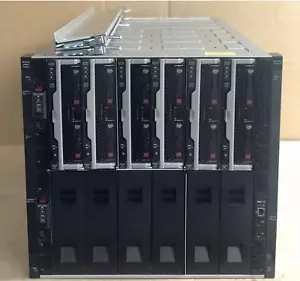 HPE Synergy 12000 6x 480 Gen9 2.3TB RAM 192 Cores 2x 40GB VC's 10U Frame - Picture 1 of 2