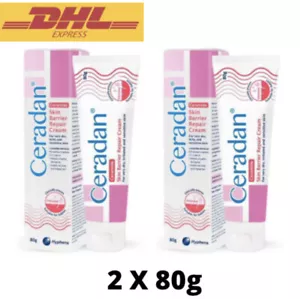 Ceradan CERAMIDE SENSITIVE DRY ITCHY SKIN BARRIER REPAIR Cream 80g x2 - Picture 1 of 5