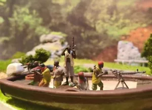 1:64 bemalte Figur Modell Miniatur Resin Diorama Sand wilde Banditen Raub - Bild 1 von 20