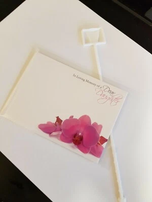 1x Florist Flower, Memorial Message card, Special Daughter. Large - Image 1 of 3