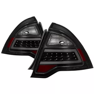 Par de luces traseras estilo tubo LED para Ford 10-12 Fusion negro carcasa - Imagen 1 de 10