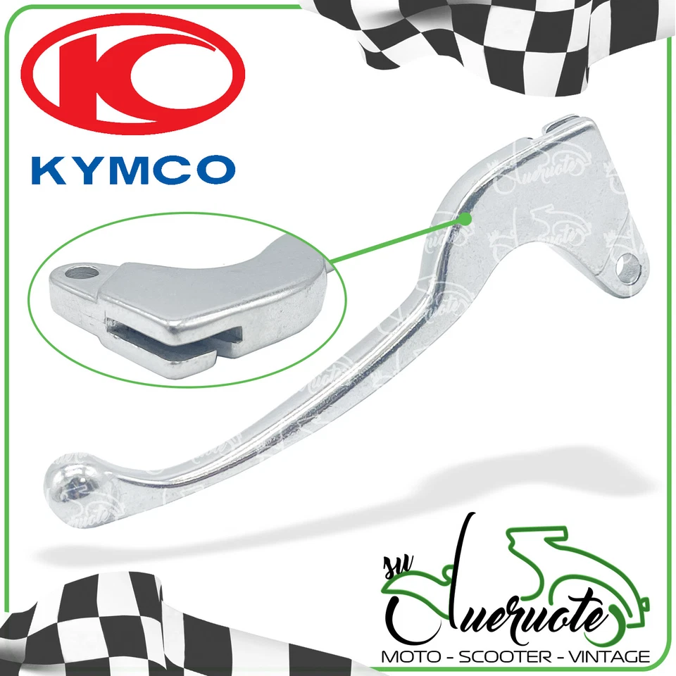 LEVA FRENO POSTERIORE SINISTRA TAMBURO KYMCO AGILITY 50 125 PEOPLE S MOVIE SENTO - Immagine 1 di 3