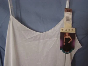 NEW Vassarette Long Slip Petticoat or long nightgown - Cream - 36 in / 32 in - Picture 1 of 5