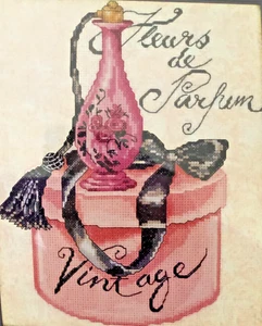 Zweigart Cross Stitch Kit #15576610 Vintage Style Aida Cloth 7.5in x 9.125in - Picture 1 of 6
