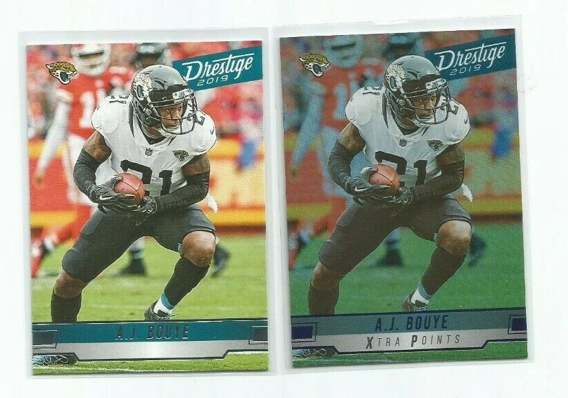 A.J. BOUYE (Jaguars) 2019 PANINI PLAYOFF BLUE FOIL-XTRA POINTS & REG CARDS #41  - Image 1 of 1