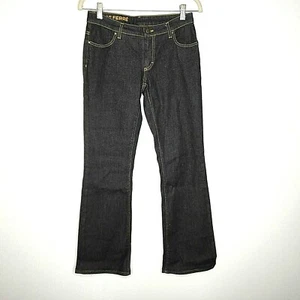 GF Ferre Women's Italian Jeans Dark Wash Boot Cut Size 27 - Picture 1 of 12