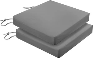 2 Set Patio Chair Cushion 48Cmx48Cm Waterproof Outdoor Seat Cushions for Patio F - Picture 1 of 12