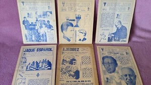 TREBEJOS, JAQUE ESPAÑOL, CLUB AJEDREZ, RICARDO LAMARCA BARRIOS 1968 1969 - Imagen 1 de 2