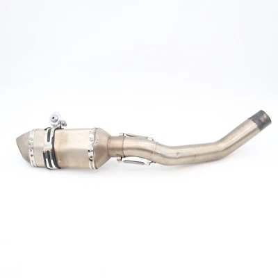 13-16 2013 2016 Kawasaki Z800 Zr800 Abs silenciador de tubo de escape deslizamento traseiro C17 - Imagem 1 de 4