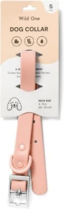 Collare cane Wild One rosa Cocker Spaniel Corgi piccolo 8-12 resistente agli odori NUOVO - Foto 1 di 2