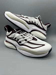 Adidas AlphaBoost V1 Mississippi State Herren Größe 12 Schuhe *NEU IM KARTON* (LESEN) - Bild 1 von 22