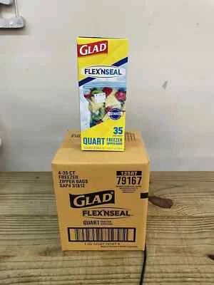 Glad Food Storage Flexn Seal Congelador 35 unidades (paquete de 4)  Foto 1 de 2