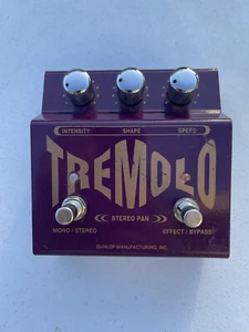Dunlop TS-1 Stereo Pan Analog Tremolo MXR Vintage Guitar Effect Pedal *READ* - Picture 1 of 6