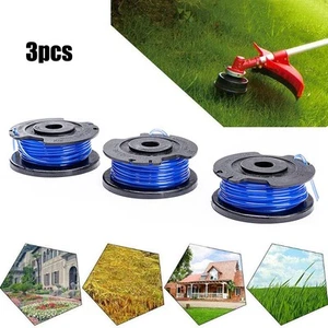 Hochwertige Ersatzspulen für Greenworks G24LT25 Rasentrimmer 3 Stück - Picture 1 of 12