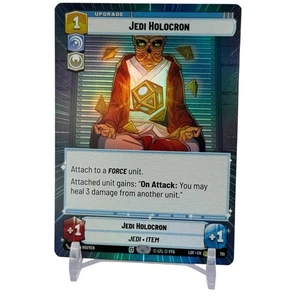 Jedi Holocron Star Wars Unlimited Rare Hyperspace Foil LOF 791 NM - Picture 1 of 2