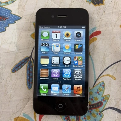 Apple iPhone 4S 16gb A1387 iOS 6 !!! Nero Black 3985 - Immagine 1 di 4