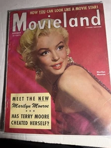 MARILYN MONROE - MOVIELAND 11/54nTOLLES FARBFOTO COVER MAGAZIN SEHR SCHÖN - Bild 1 von 2