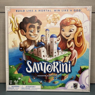 Spin Master Roxley Games Santorini Board Game By Gordon Hamilton New and Sealed - Image 1 of 4