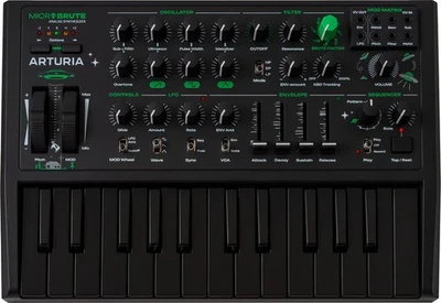Arturia - MicroBrute UFO Analog Monosynth Synthesizer Audio MIDI USB Sequencer - Bild 1 von 4