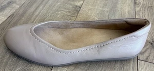 NEU Naturalizer Vivienne Damenschuhe hautfarben Leder flach Größe 9 M - Bild 1 von 5