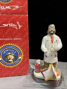 Emmett Kelly Jr. "Arzt" Clown Figur NEU in Box 1995 #9618 - Bild 1 von 6