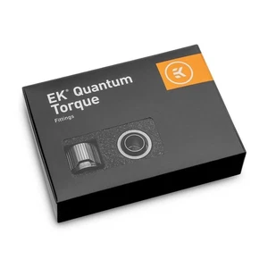 EKWB EK-Quantum Torque STC 12/16 Sztywne złączki kompresyjne OD, czarny nikiel 6 szt. - Zdjęcie 1 z 2