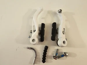 Freni bici BMX scuola media NOS....Bicicletta...venditore di fiducia...Bianco - Foto 1 di 5