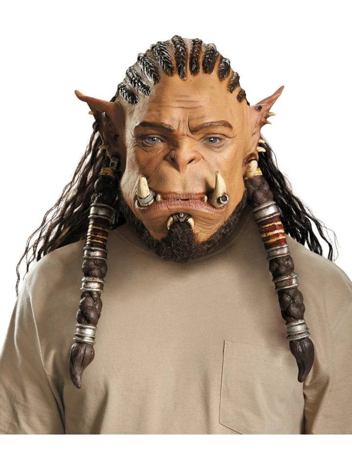 Adult's Deluxe World Of Warcraft Warrior Durotan Mask Costume Accessory - Image 1 of 1