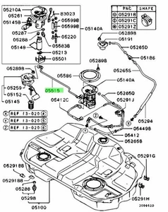 Tube, Fuel Pump Suction For: Mitsubishi Lancer Evo 7 8 9 CT9A - Picture 1 of 1