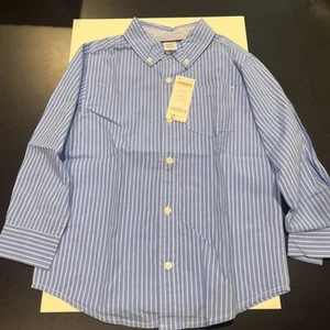 Gymboree Long Sleeve Button Up Size S 5-6 NWT - Picture 1 of 3