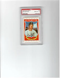 1973 Kelloggs Don Sutton #5 Graded PSA 10 Gem Mint - Picture 1 of 2