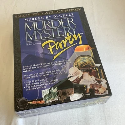Murder by Degrees Murder Mystery Party Game (New & Sealed) **FREE P&P** - Image 1 of 3