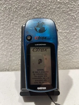 Garmin eTrex Legend Waterproof Hiking Handheld GPS Tested #AJ - Image 1 of 2
