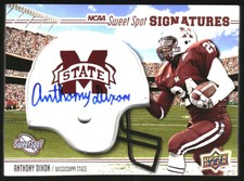 2010 Sweet Spot #134 Anthony Dixon Rookie Autograph /400 