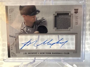 2014 NATIONAL TREASURES TREASURE SIGNATURE MATERIALS #45 J.R. MURPHY #50/99 - Picture 1 of 4