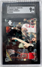 1994-95 UD Collector's Choice Japanese #J9 Michael Jordan SGC 9 POP 1 ! RARE