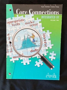 CPM Core Connections Integrate Math III Volume Two (2015) - Picture 1 of 3