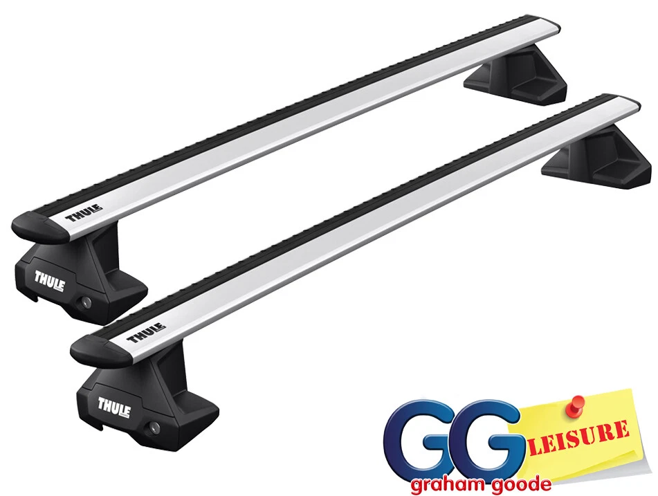 Genuine Thule 711500 Silver WingBar EVO Roof Bars 150 Cm