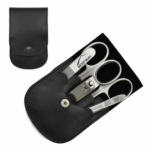 Giesen & Forsthoff Timor 5 Piece Manicure Set with Crystal Nail File | Steel - Picture 1 of 4