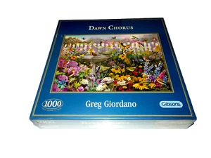 Gibsons "Dawn Chorus" 1000 piece Jigsaw Puzzle Birds, Garden, NEW - SEALED - Picture 1 of 3