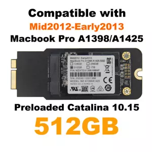 NEW Apple SSD Upgrade 512GB For MacBook Pro Retina 13" 15" 2012 2013 A1425 A1398 - Picture 1 of 6