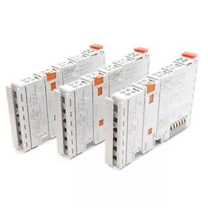 Lot of 3 WAGO 750-504 Digital Output Module, 4-Channel, 24VDC 0.5A, DIN Rail - Picture 1 of 7