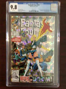 CGC 9.8 Fantastic Four 375 cubierta de lámina páginas blancas - Imagen 1 de 3