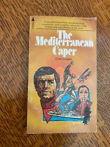 SIGNED Clive Cussler Mediterranean Caper Pyramid First Edition NF - Picture 1 of 5