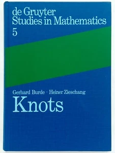 KNOTS Studies in Mathematics 5 - Gerhard Burde Heiner Zieschang de Gruyter - Imagen 1 de 1