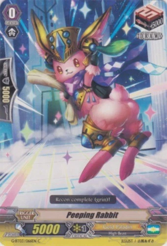 4 x Peeping Rabbit - G-BT03/066EN - C Near Mint / Mint, English - Image 1 of 1