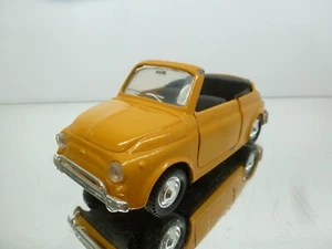 POLISTIL ITALY S599 FIAT 500L CABRIOLET - ORANGE 1:25 - GOOD CONDITION - 221 - Picture 1 of 6