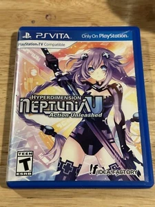 Hyperdimension Neptunia U Action Unleashed (PlayStation Vita) Tested & Working! - Picture 1 of 3