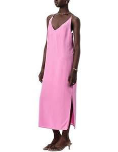 Elka Collective Dress Size 10 / US 6 NEW WITH TAGS Aston Slip Silk Pink RRP $299 - Foto 1 di 15